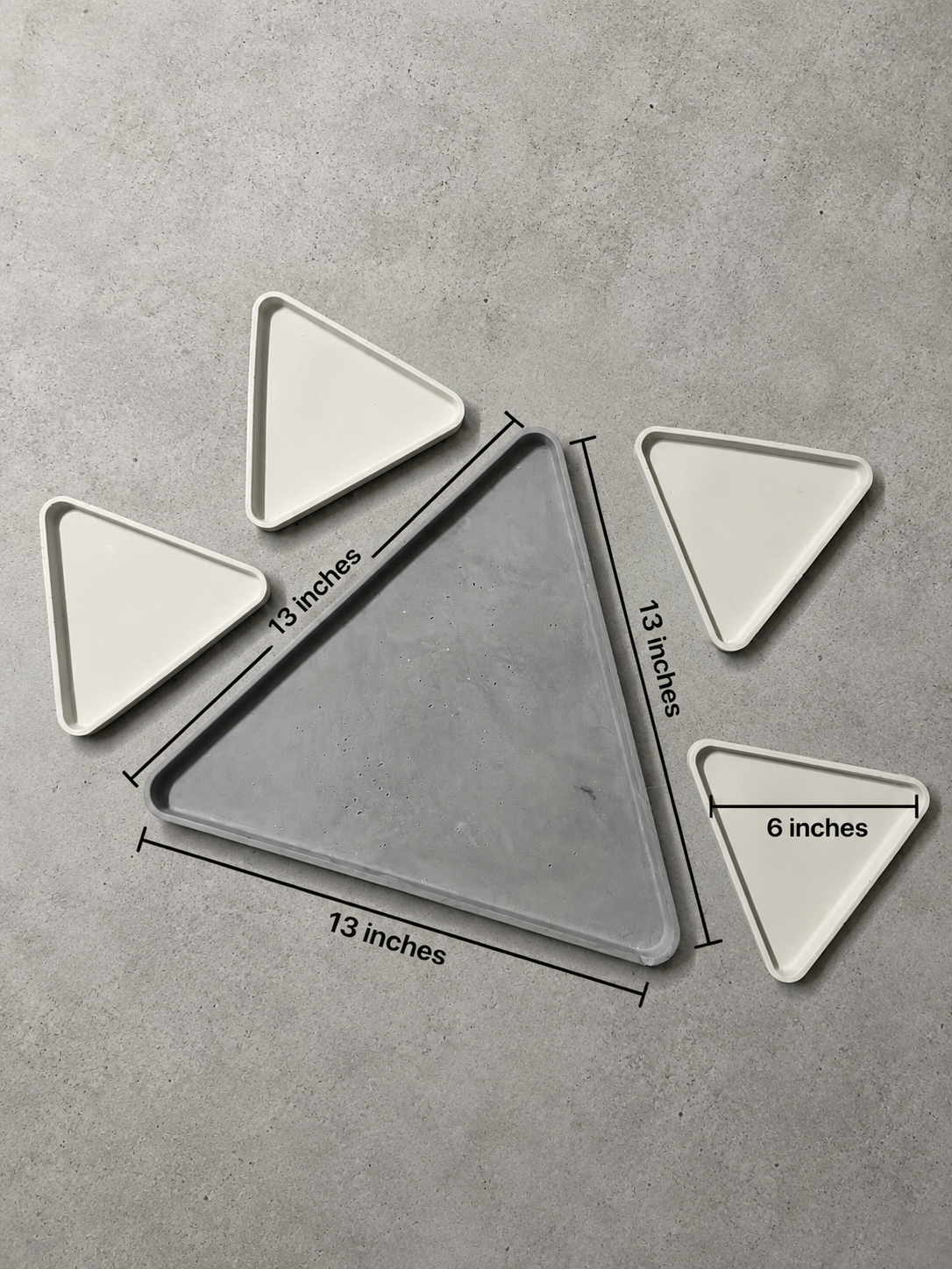 Satin Mirage - Tray Set(5)