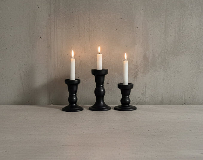 Pearl Haze - Candle Holder Set(3)