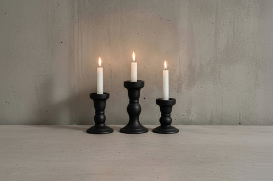 Pearl Haze - Candle Holder Set(3)