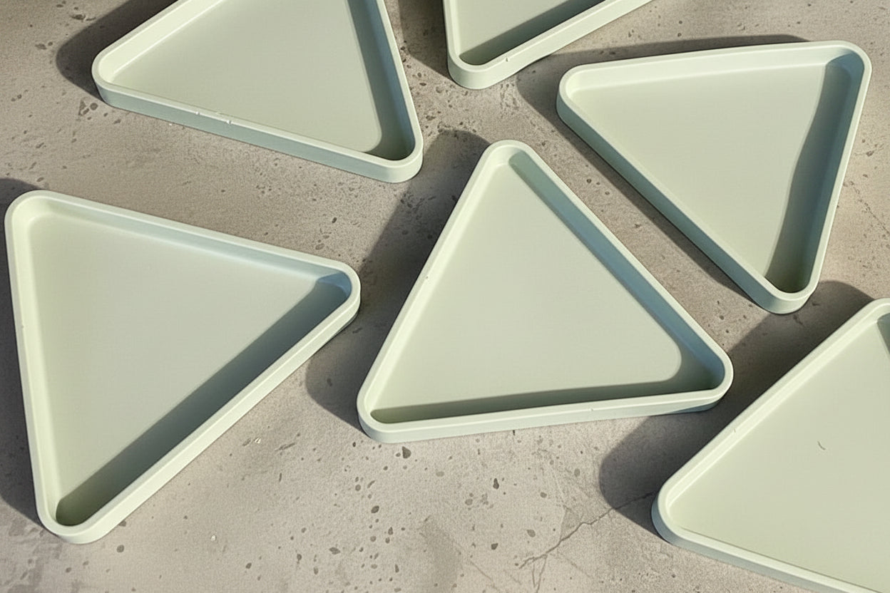 Satin Mirage - Tray Set(5)