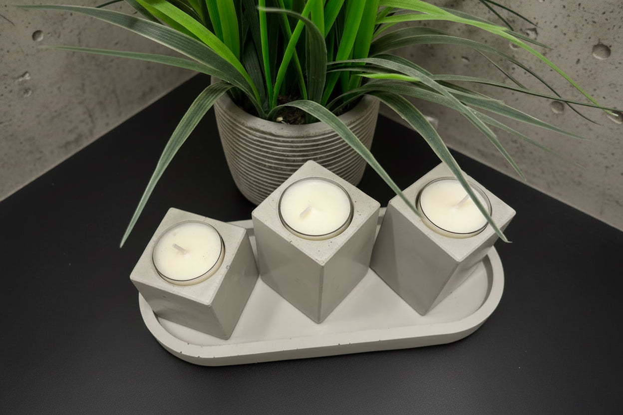Indigo Flame - Tealight Set (3)