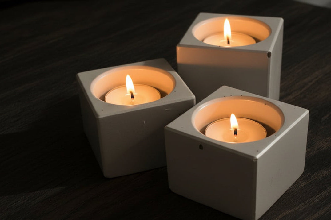 Indigo Flame - Tealight Set (3)