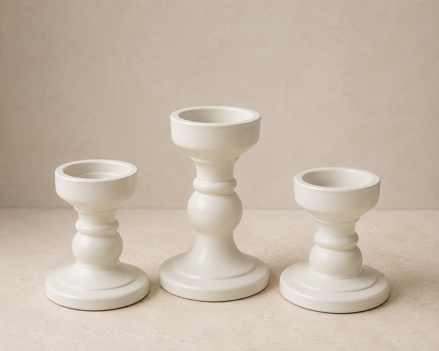 Pearl Haze - Candle Holder Set(3)