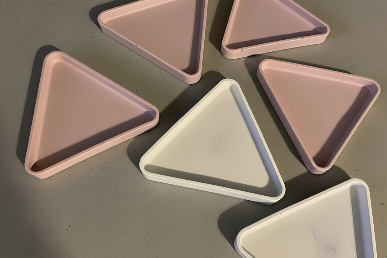 Satin Mirage - Tray Set(5)