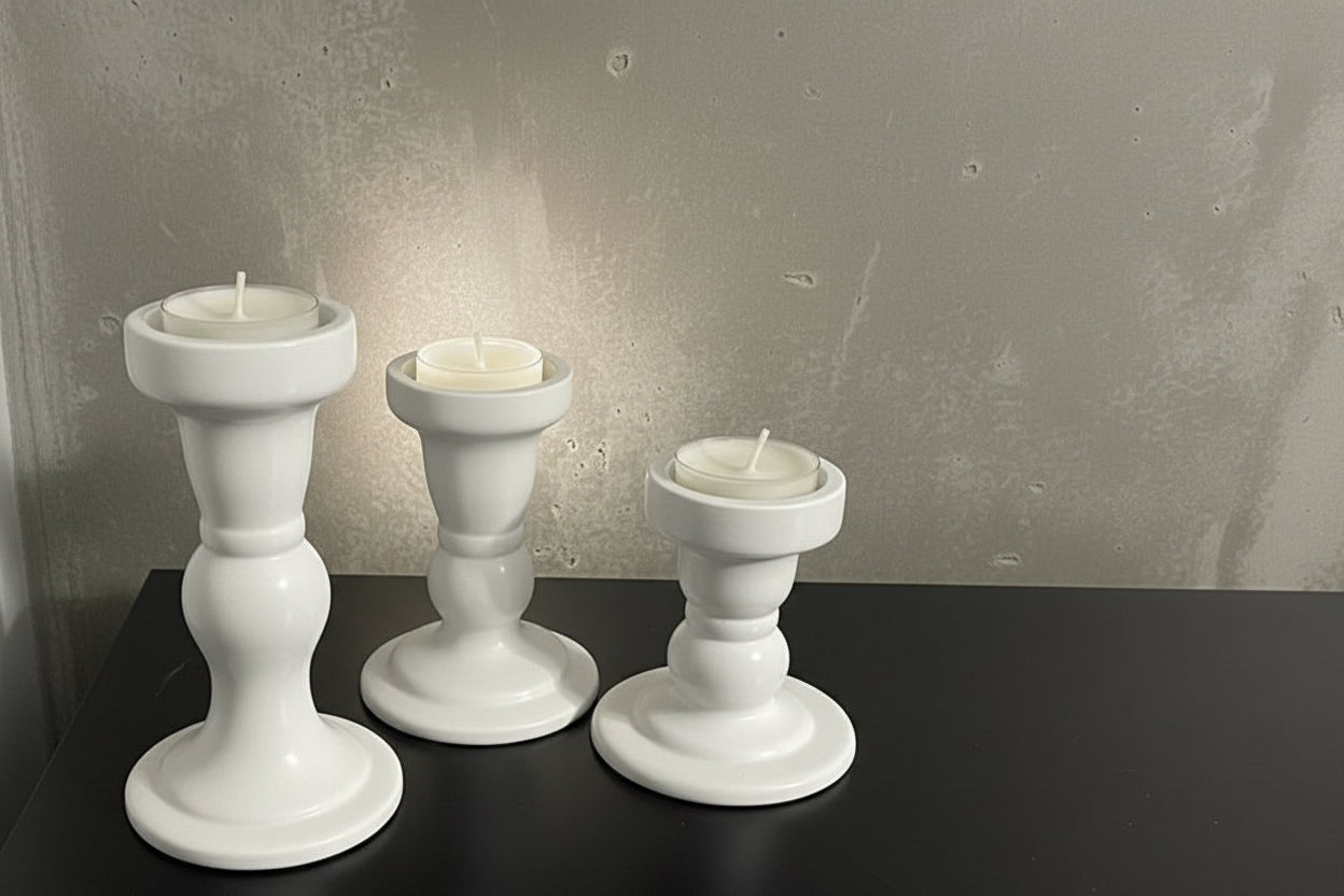 Pearl Haze - Candle Holder Set(3)