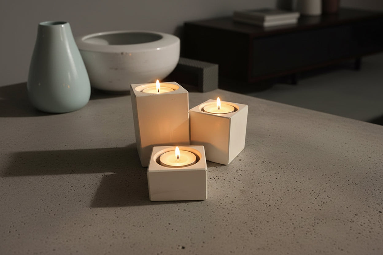 Indigo Flame - Tealight Set (3)