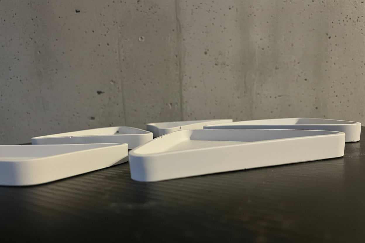 Satin Mirage - Tray Set(5)