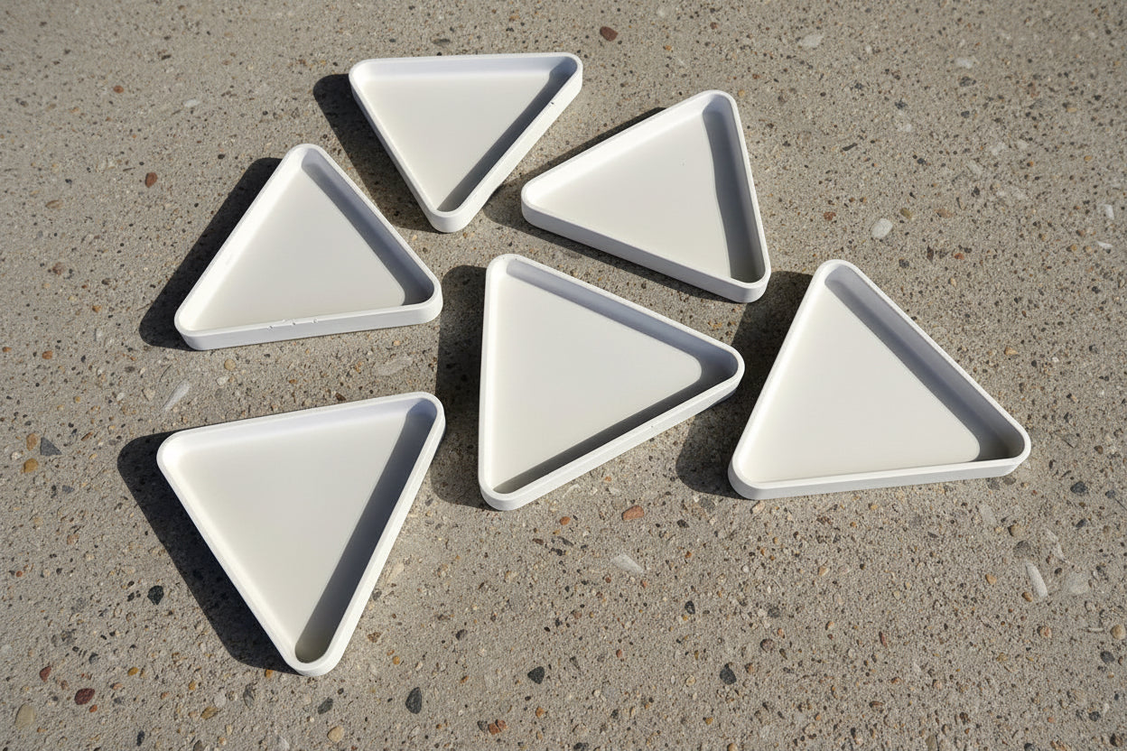 Satin Mirage - Tray Set(5)