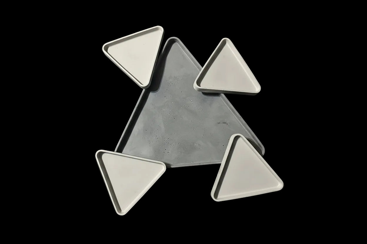 Satin Mirage - Tray Set(5)