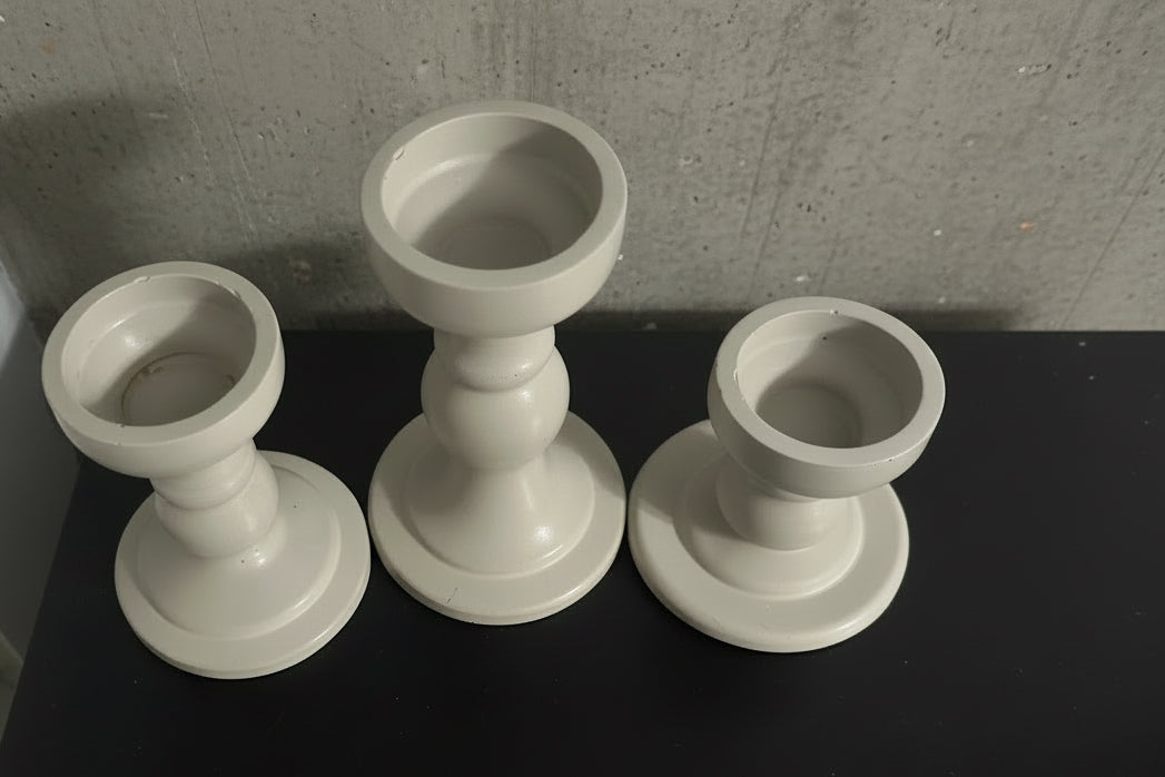 Pearl Haze - Candle Holder Set(3)