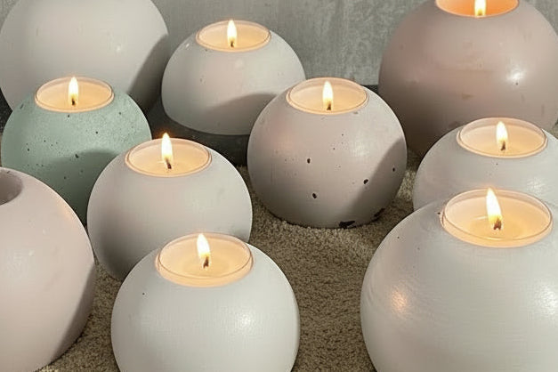 Velvet Orbs -Tealight Holder (2)