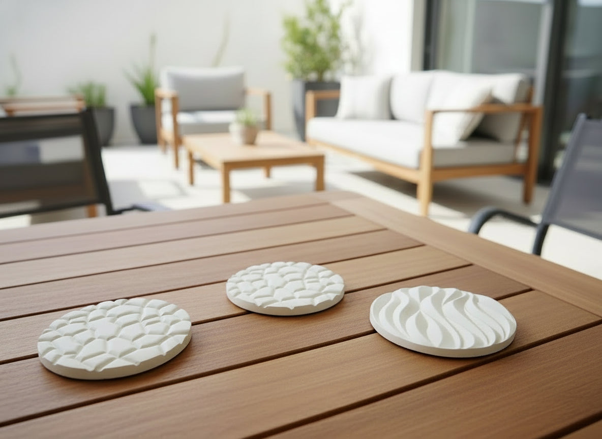 Textured Coaster Set