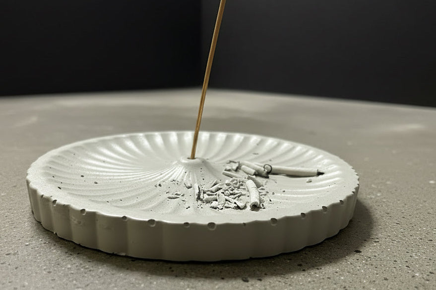 Ivory Halo -Incense Holder