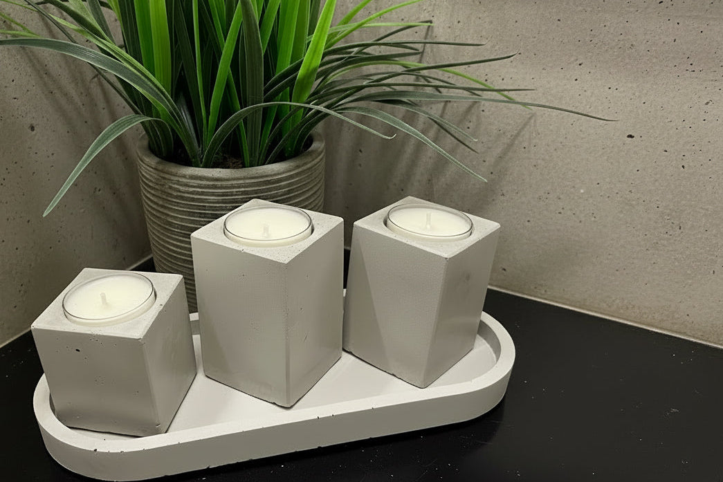 Indigo Flame - Tealight Set (3)